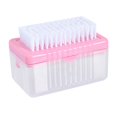 thumbnail image 4 of Caja de espuma de almacenamiento de limpieza de jabón de jabonera de , diseño de resorte integrado, contenedor de caja de jabón para baño, Sunnimix Jabonera, 4 of 8