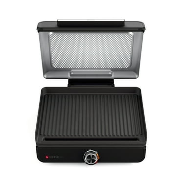 Ninja Sizzle Indoor Grill with Nonstick Grill Plate, GR100