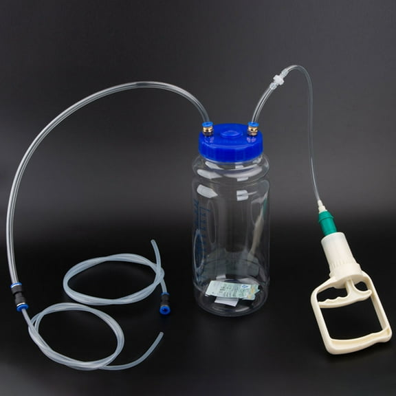 2L Car Engine Oil Manual Suction Pump Universal Oil Change Machine Vacuum Pump Automobile Maintenance Tool