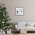 thumbnail image 2 of Stupell Industries Christmas By The Sea Phrase Graphic Art Black Framed Art Print Wall Art, Design by Elizabeth Tyndall, 2 of 7
