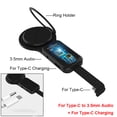 thumbnail image 4 of With 3.5mm Connector Finger Ring Adapter Holder 360 Degree Rotatable Type-C Digital Analogue Audio Charging Converter, 4 of 10