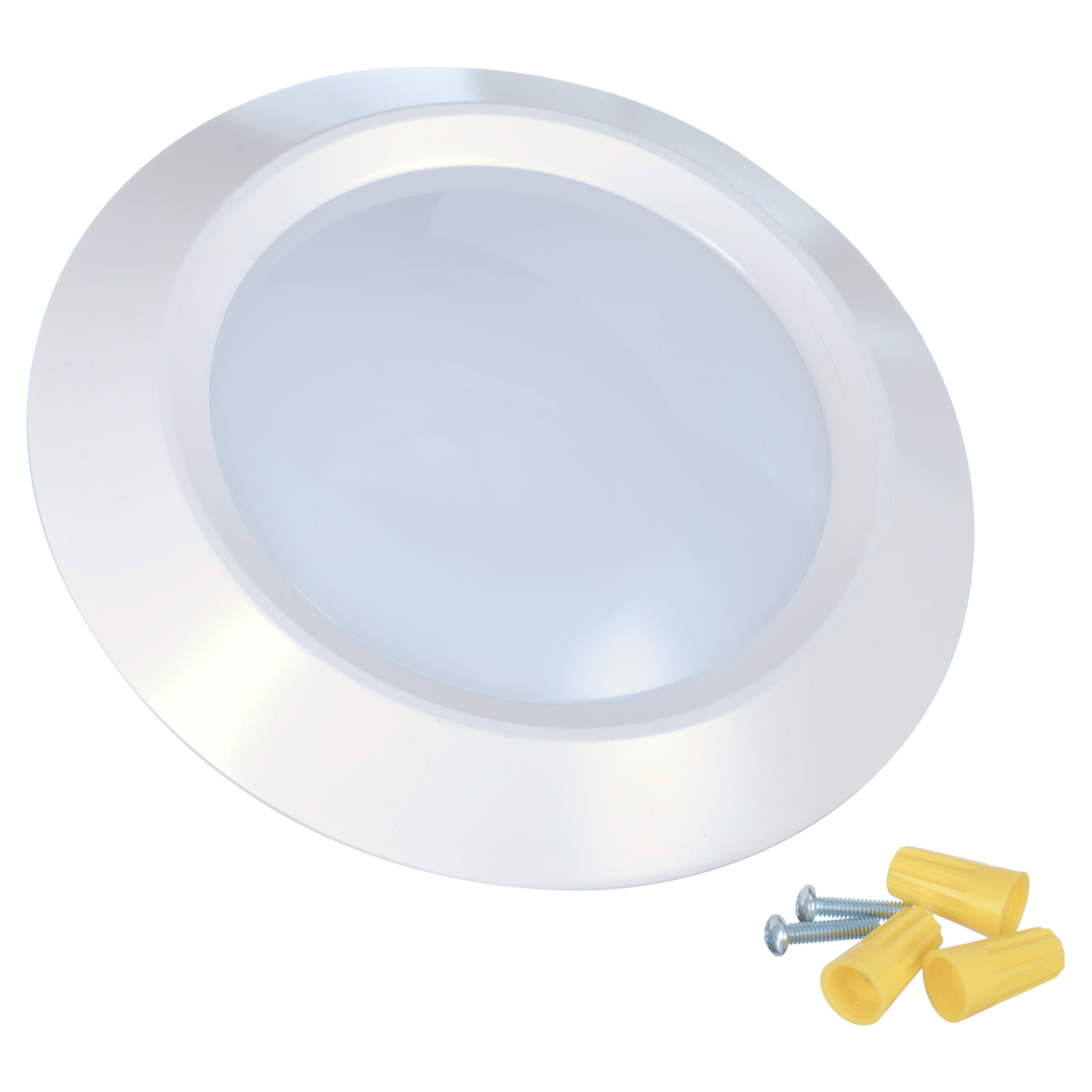 C-Lite Cree Lighting 4 LED Surface Mount Disk Light 65W Equivalent, 650 Cool White 4000K, 50,000 hour rated life | 1-Pack - Walmart.com