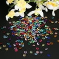 thumbnail image 5 of Uxcell Wedding Table Scatter Confetti Crystals Acrylic Diamonds Vase Fillers Gems for Table Centerpiece Decorations Light Blue, 5 of 7