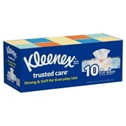 Kleenex Facial Tissues, White, 230 Sheets/Box, 10 Ct