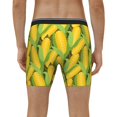 thumbnail image 2 of Men's Boxer Briefs, Corn 1 Soft and Breathable Mens Underwear Boxer Briefs With Widen Waist, 2 of 5
