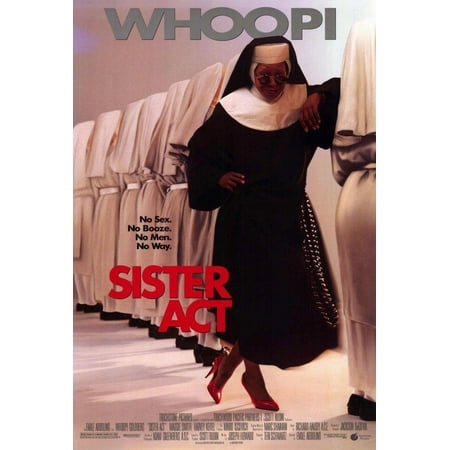 Sister Act POSTER (27x40) (1992) (Style D)