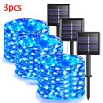 thumbnail image 1 of Guirnalda de luces LED solares para exteriores, lámpara de festón, decoración de jardín, Navidad, impermeable, 42M400Leds, 1 of 4