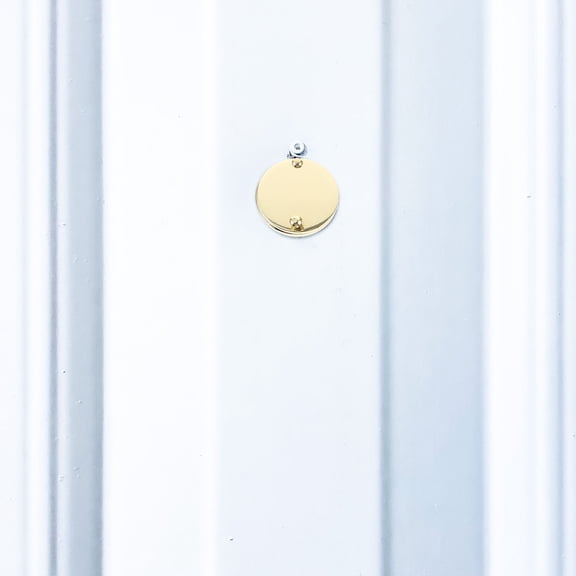 ADDHAT Metal Front Door Peephole Cover with Privacy Shield, Golden Finish for Enhanced Home Security and Privacy