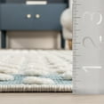 thumbnail image 2 of nuLOOM Cecelia Polar Bear Kids Fringe Area Rug, 4' x 6', Cecelia Baby Blue, 2 of 9