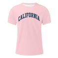 thumbnail image 2 of Men's Oversized Crew Neck Summer T-Shirt Featuring City Graphic Print For Casual Loose Fit Comfort Workout Short Sleeve Tee Shirts for Men Beach Tops Casual Shirt, 2 of 4
