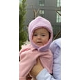 thumbnail image 6 of N'Ice Caps Little Girls Infants Sherpa Lined Hat Mitten Winter Set - Baby Toddler Kids Fuchsia, 6 of 6