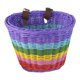 thumbnail image 1 of Cesta para bicicletas de mimbre para niños Decoración de canasta de bicicleta fácil Instalar fácil Carrier de Almacenamiento del manillar de carga, 1 of 8