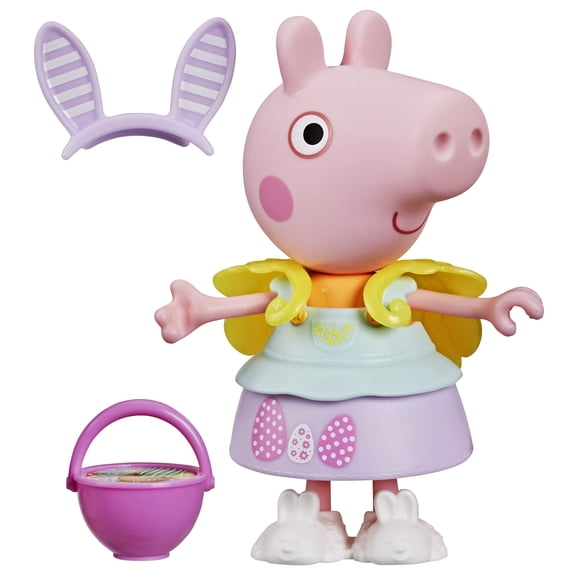 Peppa Pig Springtime Dress-Up 6” Figure with 6 Fashion Accessories, Preschool Toys, 3