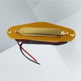 thumbnail image 3 of Vintage Alnico V Electric Guitar Pickup Magnet Neck Sound Pickup Single Coil Alnico 5 Pickup Set with Pickup Frame Gold Plated for / Electric Guitar Parts Replacement, 3 of 9