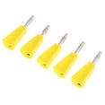 thumbnail image 4 of 5pcs Banana for Speaker Cable, Diameter 4mm (choose Colors) - yellow, as described, 4 of 7