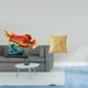 thumbnail image 2 of Estatua de pez,Estatua de pez arowana,decoración Feng Shui para estante o escritorio,Figura decorativa para oficina y hogar,Funda de almohada,Fundas de cojín para sofá cama,funda cuadrada, 2 of 8