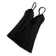 thumbnail image 5 of Camiseta de tirantes para mujer con sujetador incorporado, transpirable, cómoda, talla M Negro, 5 of 9