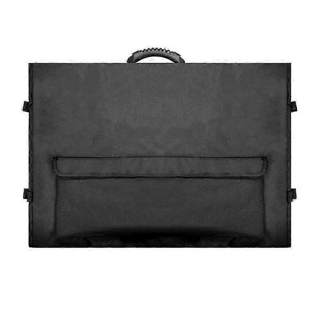 Monitor Carrying Case Computer Monitor Bag with Pockets Adjustable Travel Carrying Case for 24-27In Desktop Monitor,B