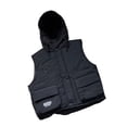 thumbnail image 2 of KYAIGUO Girls Boys Kids Toddler Winter Hooded down Vest for 2-12 Years Old Warm Fall Sleeveless Jackets with Zipper Puffer Padded Stand-Up Collar Coats, 2 of 9