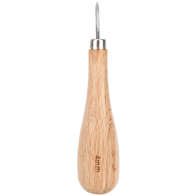 POCREATION Leather Awl, Easy To Carry Leather Punch, Lightweight Crafts Making Leather Craft Works For DIY Leather Craft