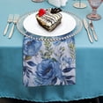 thumbnail image 4 of PHYHOO Dinner Napkins Soft Comfortable Cloth Napkins Printed Table Napkins for Table Settings Parties Weddings Birthday Event Daily Usage Reusable 2 PCS, 4 of 7