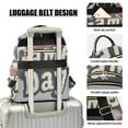 thumbnail image 3 of FORMRS Mini Backpack Purse for Women Travel Daypack Casual Shoulder Bag, Gray Game Day, 3 of 7