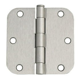 Everbilt 3 1 2 In X 1 4 In Radius Oil Rubbed Bronze Door Hinge