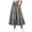 Black, variant on yueewhu Women's Smocked High Waist Maxi Skirt Casual Boho Long Skirts with Pockets (Red, XL)