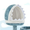 thumbnail image 3 of Yaheetech 61''H Multi-Level Ocean-themed Cat Tree Tower with Condo,Blue, 3 of 8