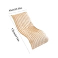 thumbnail image 3 of Thickened Flannel Recliner Pad For Chair Connecteds Seat And Backrest Cushion Warm Soft Cover For Home Office Nap, 3 of 6