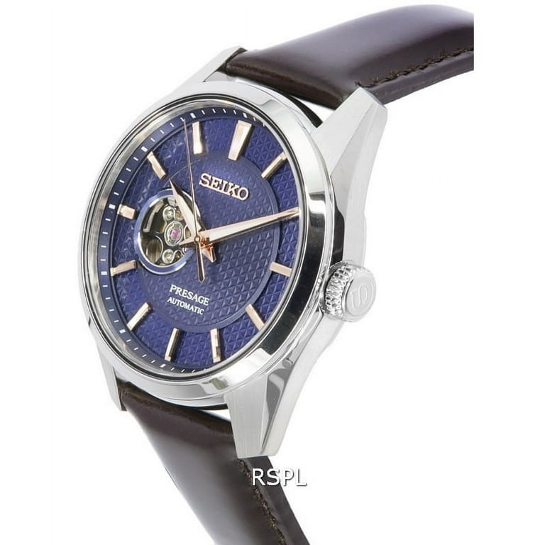 Seiko Presage Sharp Edged Midnight Blue Open Heart Dial Seiko Presage Sharp Edged Midnight Blue Open Heart Dial