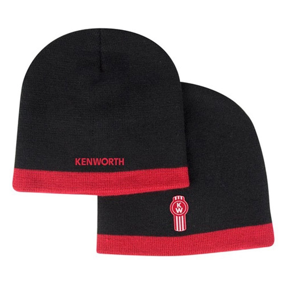 Red Stripe Winter Beanie Cap 