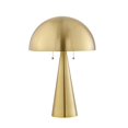 thumbnail image 3 of Posh Vivant Bradford Lampe de Table USB Chargeur Laiton, 3 of 9
