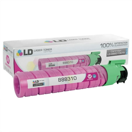 LD Compatible Replacement for Ricoh 888310 (Type 145) High Yield Magenta Laser Toner Cartridge for use in Ricoh Aficio CL4000DN, SP C410DN, SP C411DN, and SP C420DN s