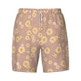 thumbnail image 4 of Lsque Mens Swim Trunks Cute Bee Pattern - Bathing Suit Compression Liner - Beach Swim Shorts Swimwear - (S-3XL) - Stretch Quick Dry -Small, 4 of 9