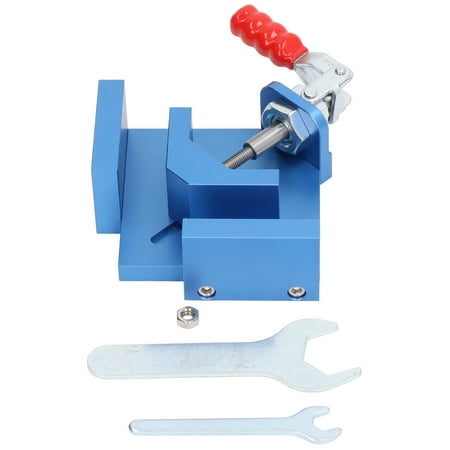 

Corner Clamp Right Angle Aluminum Alloy Frame Clamp CNC Machined Precise 90 Degree Woodworking Swing Jaw