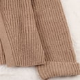 thumbnail image 6 of CaComMARK PI Womens Cardigan Sweaters Button Down Long Sleeve Knit Outerwear Oversized Fashion Chunky Open Front Sweater Khaki, 6 of 9
