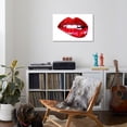 thumbnail image 4 of Art.com Lip Bite Art Print by Enrico Varrasso, 36" x 24", 4 of 4