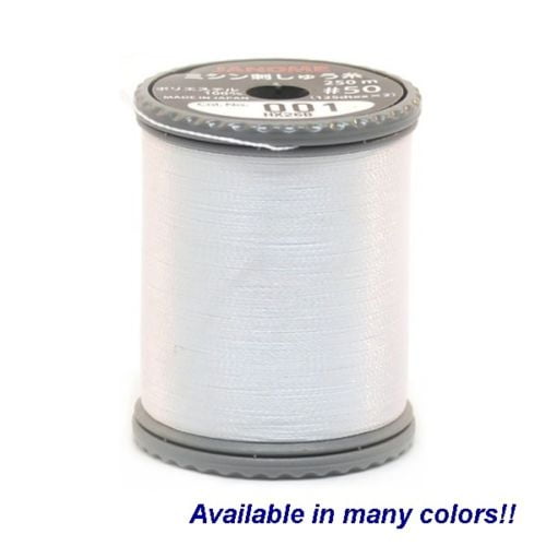 Janome Embroidery Thread, 275 Yards, 40 Weight Polyester Thread Pick ColorDark Sepia
