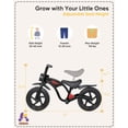 thumbnail image 2 of KRIDDO Kids Balance Bike for 2-5 Years, with Front Light, Upgraded Stable Tires, Upgraded Bearing for Smooth and Stable Riding, Front and Rear Fender, 2 of 6