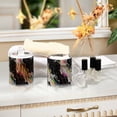 thumbnail image 4 of Yayeee 4 Pack Qtip Holder Bathroom Cotton Swab Canister with Lid Clear Dispenser Set, Colorful White, 4 of 6