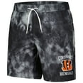 thumbnail image 2 of Men's G-III Sports by Carl Banks  Black Cincinnati Bengals Change Up Volley Swim Trunks, 2 of 3
