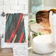 thumbnail image 7 of Yayeee 100% Cotton Hand Towels for Bathroom 16" x 28" Soft Absorbent Kitchen Towel, Green Stars Abstract, 7 of 7