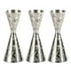 thumbnail image 1 of 30 / 60ml / 1oz / 2oz Jigger Cocktail Jeringa de Medición Taza de material acero Inoxidable Copa Bar Barman Suministros - Plata / Paquete de 3, 1 of 9