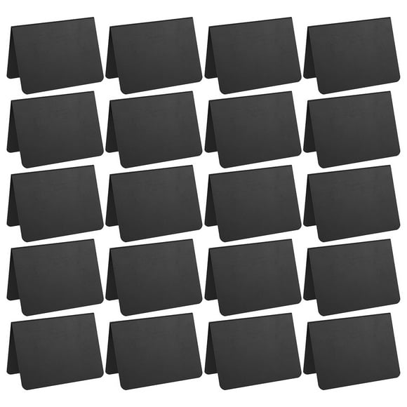 unbranded 20Ud Carteles Pizarra Para De PVC Resistente Ideal Para Recordatorios Y