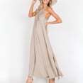 thumbnail image 1 of FcBaudy Camisole Sans Manches Col Rond, Robes pour Femmes, Robes Femmes Sans Manches Dentelle Col Suspendu Décontracté Robe à Bretelles Col Rond Robe Femmes, 1 of 6