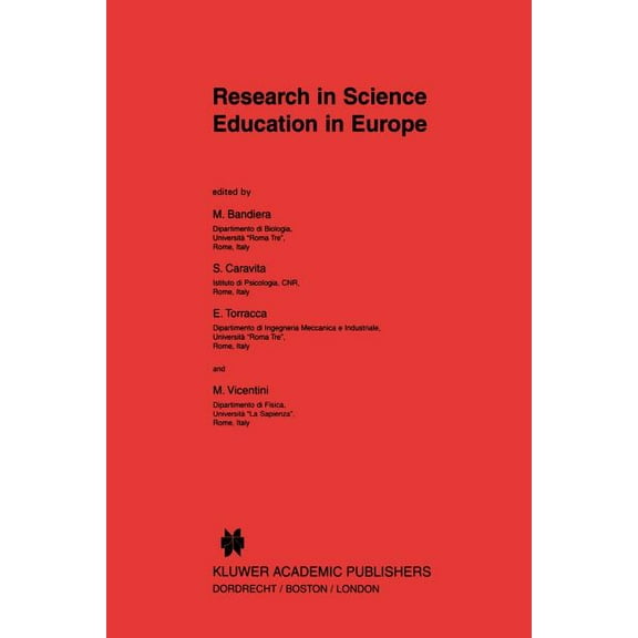 Research in Science Education in Europe, (Paperback)