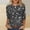 03 Dark Gray, variant on YueHuiYing Womens Sparkly Sequin Tops 3/4 Sleeve Glitter Party Dressy Blouse,V-Neck Disco Evening Club Concert Shirt