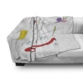 thumbnail image 3 of Retirement Party Soft Flannel Fleece Blanket, Colorful Hand-Drawn Doodle Happy Retirement Inscription with Floral Motifs, Cozy Plush for Indoor and Outdoor Use, 50" x 70", Multicolor, by Ambesonne, 3 of 6