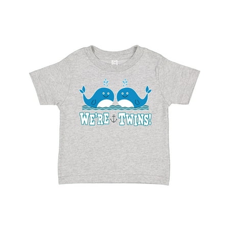 

Inktastic Twin Boys Whales Gift Toddler Boy Girl T-Shirt